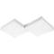 LED-Deckenleuchte FRAMELESS, weiß, Lichtfarbe einstellb., Fernsteuerung, 25-45W, Rechteck, B 1000 x T 250