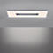 LED-Deckenleuchte RECESS, 2 Lichtquellen, 2700-5000 K, RGB-Wechsel & CCT-Lichtmanagement, 37+9 W, L 1200 x B 400 mm