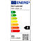 LED-Deckenleuchte RL Asterion, dimmbar, 3800 Lumen, 230 V, 2700-6500 Kelvin, bis zu 25.000 h, B 1180 x T 140 x H 70 mm, Metall, matt schwarz