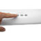 LED-klemlicht MAULcraft duo, 2 koppen, vermogen 22 W, dimbaar, 360° draaibaar, 2860 lm, klembreedte 63 mm, wit