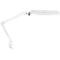 LED-Klemmleuchte MAULcraft duo, 2 Köpfe, Leistung 22 W, dimmbar, um 360° drehbar, 2860 lm, Klemmweite 63 mm, weiß