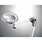 LED-loeplamp Waldmann MLD, 3,5 dioptrie-objectief, traploos dimbaar, 12 W, 792 lm, 5000 K, aluminium profiel