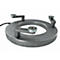 LED-machinelicht Bauer &amp; Böcker cirkellicht M, bedraad, 7,5 W, 460 lm, 5500 K, 360° draaibare gewrichten, 3 magneetvoeten, IP67, aluminium, grijs