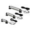 LED-machinelicht Bauer &amp; Böcker nachtlamp L, bedraad, 9 W, 900 lm, 5500 K, 360° draaibare scharnieren, magneetvoet, IP67, aluminium, grijs