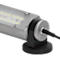 LED machineverlichting Bauer &amp; Böcker nachtwacht S, bedraad, 3 W, 300 lm, 5500 K, 360° draaibare scharnieren, magneetvoet, IP67, aluminium, grijs