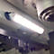 LED Maschinenleuchte Bauer & Böcker Lichtleiste S, 6 W, 600 lm, 5500 K, um 45° drehbare Gelenke, 5500 K, Magnetfuss, IP67, Aluminium, grau