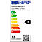 Energy label with letters A to G, value D. Company name Frisch-Licht and product designation.