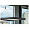 LED-Pendelleuchte SLV Worklight, 57 W, 200-240 V, Deckenmontage, DALI-Steuerung, fest eingebaute LED-Lampe, L 1200 x B 260 x H 2500 mm, schwarz