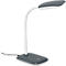 LED tafellamp Boa, met touchdimmer, in hoogte verstelbaar, titaniumkleurig