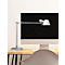 LED-Tischleuchte MAULrock, dreh- & neigbarer Kopf/Arm, Smart Home fähig, 950 Lumen, Höhe 540 mm, Aluminium, silber
