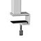 LED-Tischleuchte SLV Worklight, Touch-Dimmer, 7600 Lumen, 79 W, 200-240 V, PIR-Sensor, festverbaute LEDs, L 692 x B 310 x H 1200 mm, silber