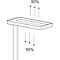 LED-vloerlamp MAULjaval, dimbaar, wit