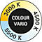 LED-vloerlamp MAULsirius kleurvariosensor, direct/indirect licht, traploos dimbaar, 80 W, 8750 lm, 3000-5500 K, wit