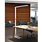 LED-vloerlamp MAULsirius kleurvariosensor, direct/indirect licht, traploos dimbaar, 80 W, 8750 lm, 3000-5500 K, wit