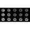 LED vloerlamp MGL LICHT OSL6000, 60W, 6520 lm, 4000K, dimbaar, multifunctioneel touchpaneel, bewegings- &amp; daglichtsensor, direct/indirect licht, in hoogte verstelbare draaivoeten, wit