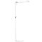 LED-vloerlamp NUBO plus, dimbaar, voor beeldschermwerkplek, directe/indirecte verlichting, 4000 K, wit
