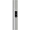 LED-vloerlamp NUBO plus, dimbaar, voor beeldschermwerkplek, directe/indirecte verlichting, 4000 K, zilver