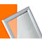 LED-vloerlamp NUBO plus, dimbaar, voor beeldschermwerkplek, directe/indirecte verlichting, 4000 K, zilver