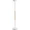 LED vloerlamp UNILUX PRYSKA, vermogen 40 W, 4000 lm, 3000 K, 3 lichtsterktes, dimbaar, Ø 340 x H 1800 mm, staal &amp; FSC®-gecertificeerd hout, wit-beuk