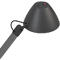 LED-werklamp LUCIO, 4000 K, draaibaar, kantelbaar en in hoogte verstelbaar, 4 W, umbra grijs RAL 7022