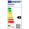 Energielabel met informatie over energieverbruik, efficiëntieklasse E en productinformatie van ANSMANN.