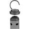 LED-Werkstattleuchte Ansmann IL700R, 700 Lumen (Hauptleuchte), 120 Lumen (Knopfleuchte), bis zu 15 h, drehbar, B 40 × T 44,5 × H 384 mm, Kunststoff