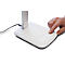 Ledbureaulamp Maul MAULjazzy, touchdimmer 5-voudig, met USB-laadfunctie, 410 lm