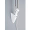 Ledbureaulamp Rado, touchdimmer 4-voudig, in hoogte verstelbaar, wit