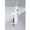Ledbureaulamp Rado, touchdimmer 4-voudig, in hoogte verstelbaar, wit