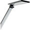 Ledbureaulamp TERRA, 5 W, 500 lm, 4 lichtsterktes, draai- en kantelbaar, vouwbaar, grijs