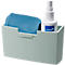 Legamaster accessoirehouder, voor glasborden, kunststof, saliegroen