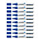 Legamaster Boardmarker TZ1 - voor flipover en whiteboard - blauw - 10 stuks