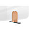 Legamaster cloison de bureau transparente Elements, verre acrylique, y compris 2 supports de pied, L 1600 x H 600 x P 5 mm