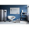 Legamaster glasbord, met 2 magneten &amp; 1 glasbordmarker, B 1500 x D 4,4 x H 1000 mm, gehard veiligheidsglas, mat, chilly lake