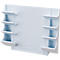 Legamaster markerhouder, voor glasborden, voor 4 markers, neodymium magneet, chilly lake