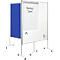 Legamaster Multiboard mobile XL, Pinnboard und Whiteboard, B 1500 x H 1200 mm, blau