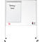 Legamaster Multiboard mobile XL, Pinnboard und Whiteboard, B 1500 x H 1200 mm, grau