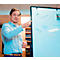 Legamaster Multiboard Premium Plus, prikbord en whiteboard, B 760 x H 1200 mm, grijs