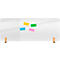 Legamaster transparant Elements tafelpaneel, acrylglas, incl. 2 voetsteunen, B 1600 x H 600 x D 5 mm