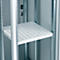 Legbord (19”), voor serverkast, vaste inbouw, 500 mm diep, ventilatiegleuf