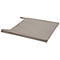 Legbord Eichner Flat, voor wandsorteerder, vulhoogte 9 mm, B 240 x D 15 x H 302 mm, grijs