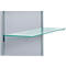 Legbord ESG glas gesatineerd incl. houder