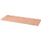 Legbord TOPAS LINE, voor archiefrekken en kasten, B 1000 mm, notenhoutpatroon