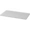 Legbord TOPAS LINE, voor archiefrekken en kasten, B 1200 mm, lichtgrijs