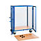 Legbord voor stellingwagen met roosterwanden, 965 x 695 mm