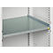 Legbordbodem verso, voor ladekasten, B 525 x D 550 x H 30 mm, plaatstaal