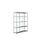 Legborden zonder grendels, H 2000 x B 1400 x D 500 mm, wit