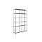 Legborden zonder grendels, H 2300 x B 1400 x D 350 mm, wit