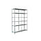Legborden zonder grendels, H 2300 x B 1600 x D 500, wit