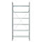 Legbordstelling R 3000, complete stelling 5,155 m, 1 basis- en 4 aanbouwsecties incl. 25 legborden, gelakt, H 2278 x B 5155 x D 600 mm